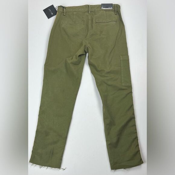 Joes Green Cargo Pants with Velvet Stripe - Picture 5 of 14